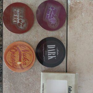 Nuka Cola fallout coaster set